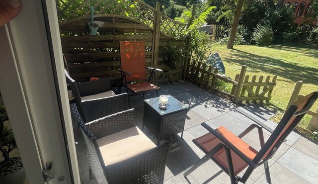 Quiet garden apartment in Lübeck