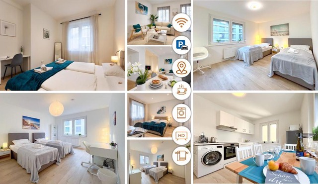 Rosenberg-Suites - Parkplatz, Zentral, Business & Privat