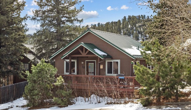 Run Away w/Me Cute 1 bed room cabin - Private hot tub - easy walk to downtown