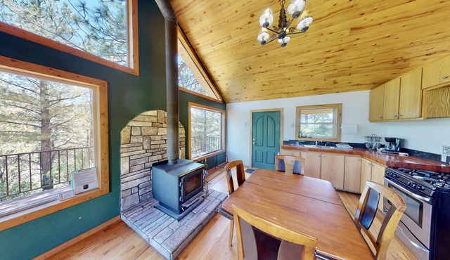 Scenic Cabin in the La Sal Mountains South of Moab
