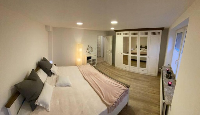 Schöne Wohnung mit Garten beim Outletcenter 5 km
