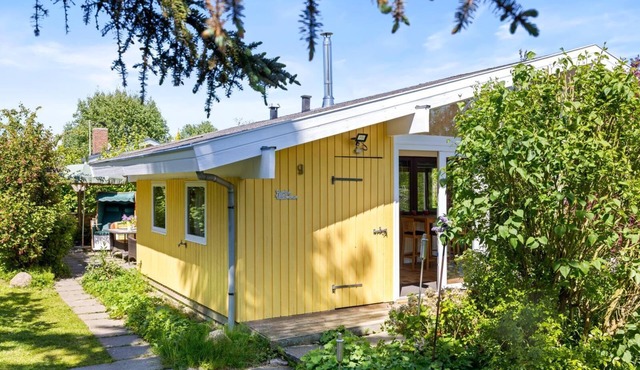 "Schleiparadies" vacation home in Ulsnis with conservatory, fireplace and far-reaching views over orchards - ideal for a quiet break in the middle of nature