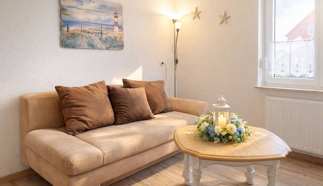 Seestern vacation apartment in Schillig: Comfortable stay near the sandy beach