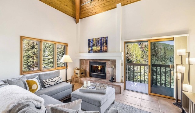Ski In/out with HOT TUB! PENTHOUSE, Walk to Ski School & Restaurants! BC Village