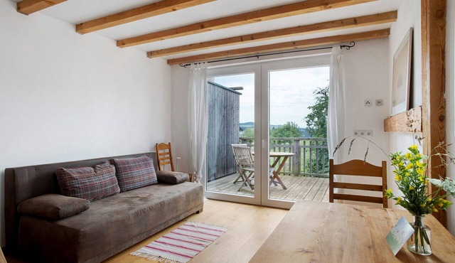 Small Apartment with Large South-Facing Balcony