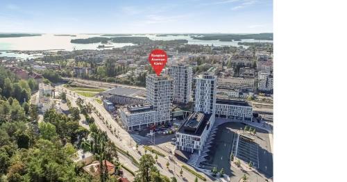 Studio 12 floor, Puijo landscape, Free parking