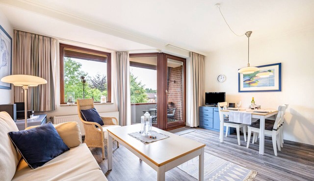 Studio Apartment “Bublitz” with Wi-Fi, Balcony, Sauna & Pool