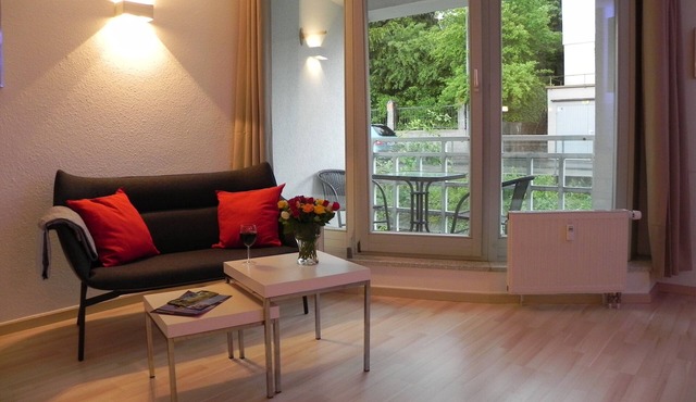 Studio apartment "Garden I", underground parking, balcony, central, clinic on foot (EK/OSK)