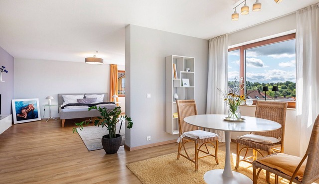 Studio 'Die Ferienwohnung' with Private Terrace and Wi-Fi