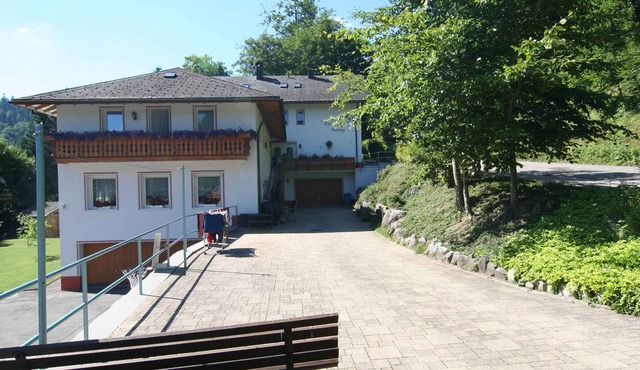 Studio with shared balcony
