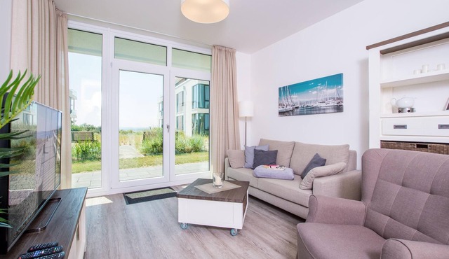 Sun terrace and Baltic Sea beach on the doorstep - vacation apartment B-04 in Pelzerhaken