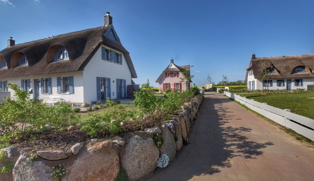 Thatched cottage in the bay of Wismar
