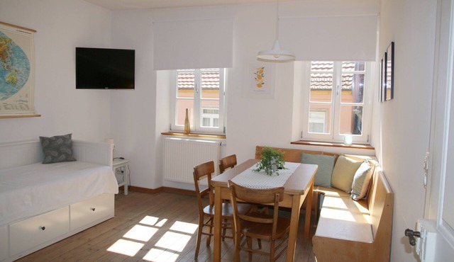 The apartment "THREE" in the former inn "To hell" in Marktbreit