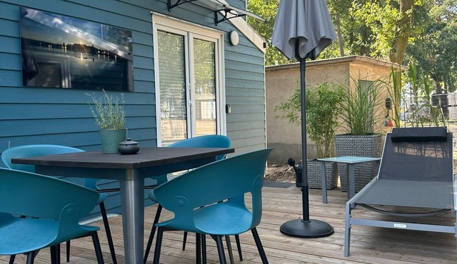 Tiny Home 'Tiny House Nr 2' with private terrace, Wi-Fi and air conditioning