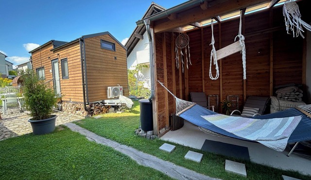 Tiny house with sauna and garden