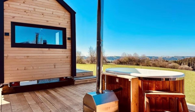 TinyHouse with private sauna & hot tub - Allgäu