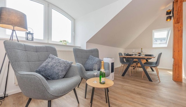 Top floor vacation apartment with approx. 100 m2
