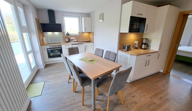 Vacation apartment Reinhardswald, shower, WC, 1 bedroom - Holiday apartments in the guesthouse