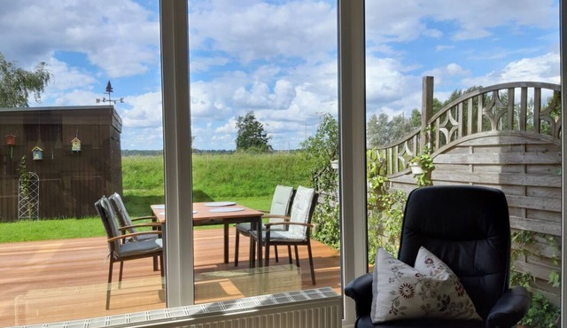 Vacation apartment in Stexwig: sea view, terrace & 200 m to the sandy beach