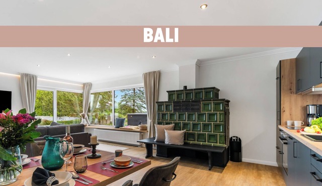 Vacation apartment Bali in Habernis, directly on the beach