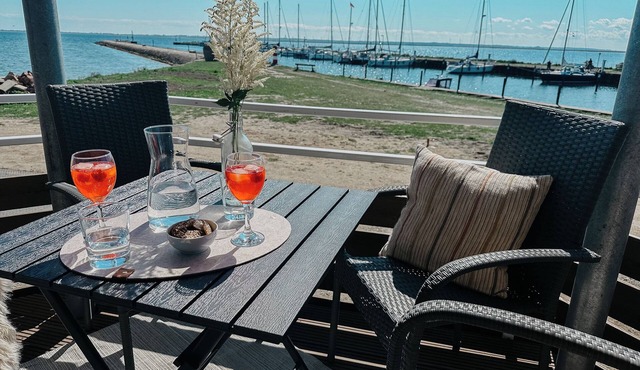 Vacation apartment Hygge Havn on Fehmarn with balcony and sea view