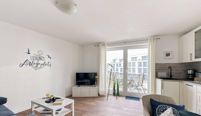 Vacation apartment Marina Liebe directly in the City Marina Cuxhaven