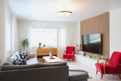 Villa Rimppari täydellinen porukalle 9 hlö puusauna nuotiopaikka ja parkki