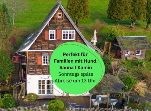 Waldhaus: Sauna | Kamin