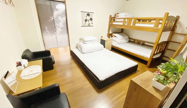 Westernstyle room Bunk bedFamily room 4 people/Tokushima Tokushima
