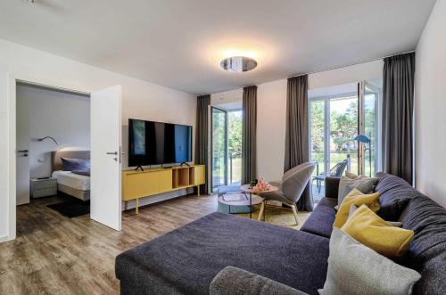 Prora - Ferienwohnung mit Balkon und Waschmaschine - Oceanview