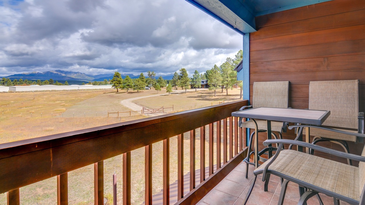 Photo of Patio Balcony in Pagosa Springs
