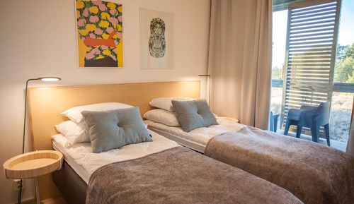 Apartment for two with a sauna