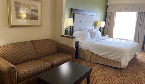 Suite, 1 King Bed with Sofa bed, Balcony