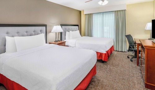 Suite, 2 Queen Beds, Accessible, Non Smoking (Roll-in shower)