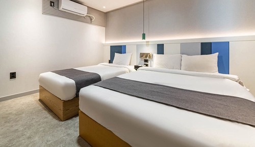 Family Twin Room, Ocean View (Free simple Breakfast)