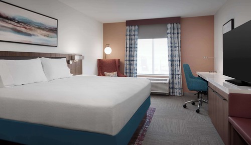 Room, 1 King Bed, Accessible (Mobility & Hearing, Roll-In Shower)