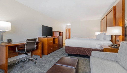 Suite, 1 King Bed with Sofa bed, Non Smoking