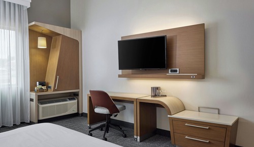 Room, 1 King Bed with Sofa bed, Hearing Accessible (Accessible Bathtub)