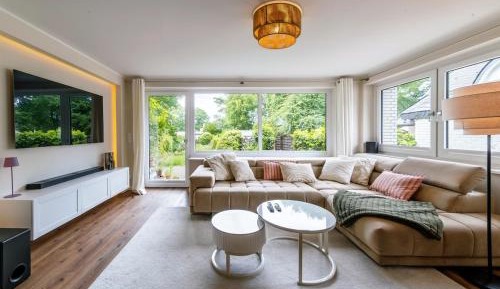 Two-Bedroom Apartment with Balcony and Terrace