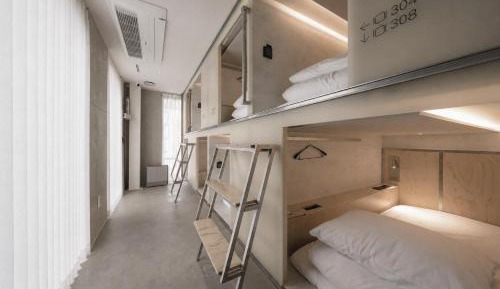Single Bed in Female Dormitory Room
