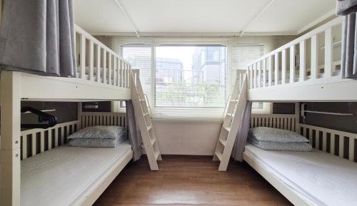 Bed in 6-Bed Female Dormitory Room