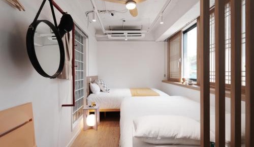Twin Room with City View