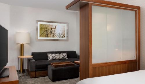 King Suite with Trundle Sofa - Hearing Accessible