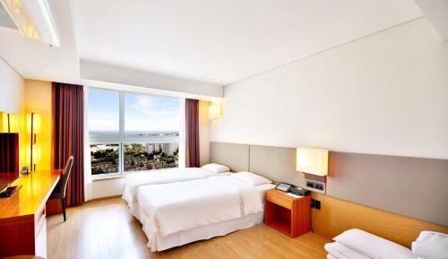 Korean Style Twin Ondol Room with Ocean View