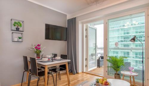 Studio with Balcony