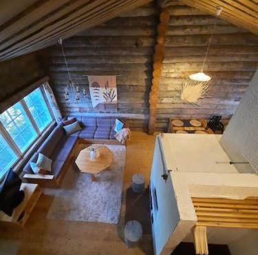 Pyry - kelohirsimökki Rukalla, log cabin at Ruka